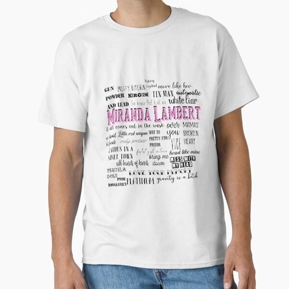 Tops - Miranda Lambert T-Shirts - Miranda Lambert T-Shirts  White